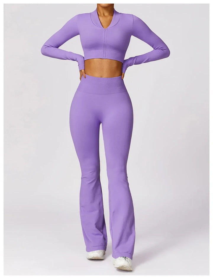 Kurtka sportowa damska z długim rękawem