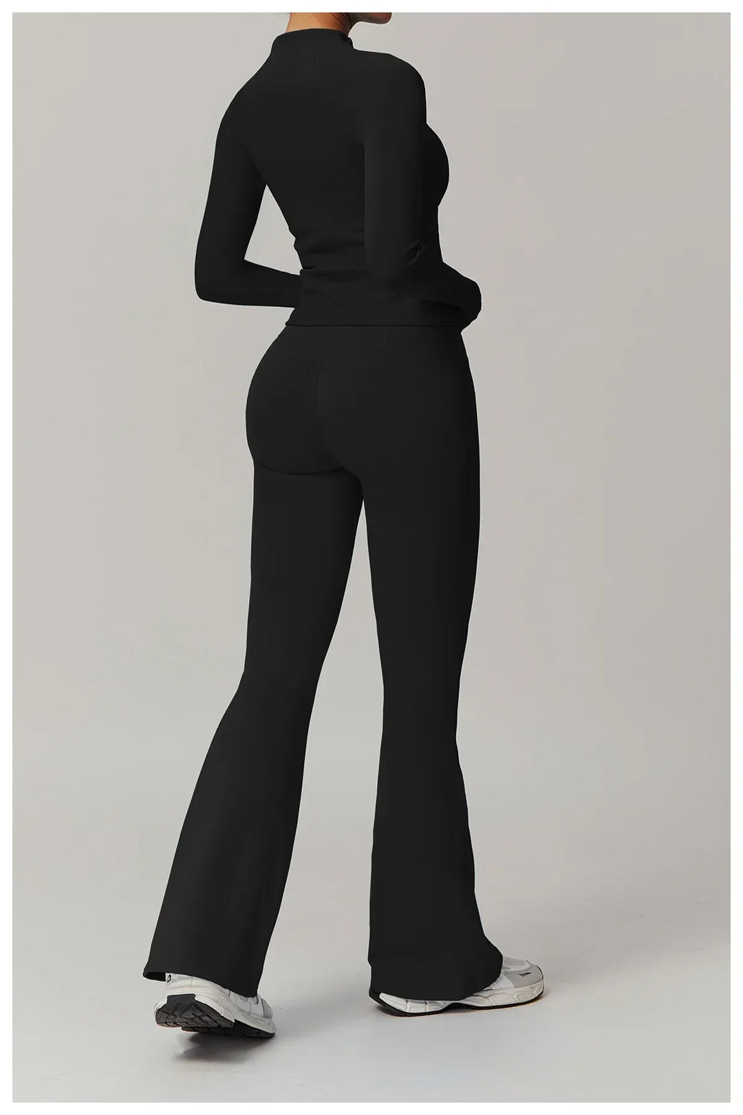 Zimowa Kurtka Fitness z Długim Rękawem o Wysokiej Elastyczności