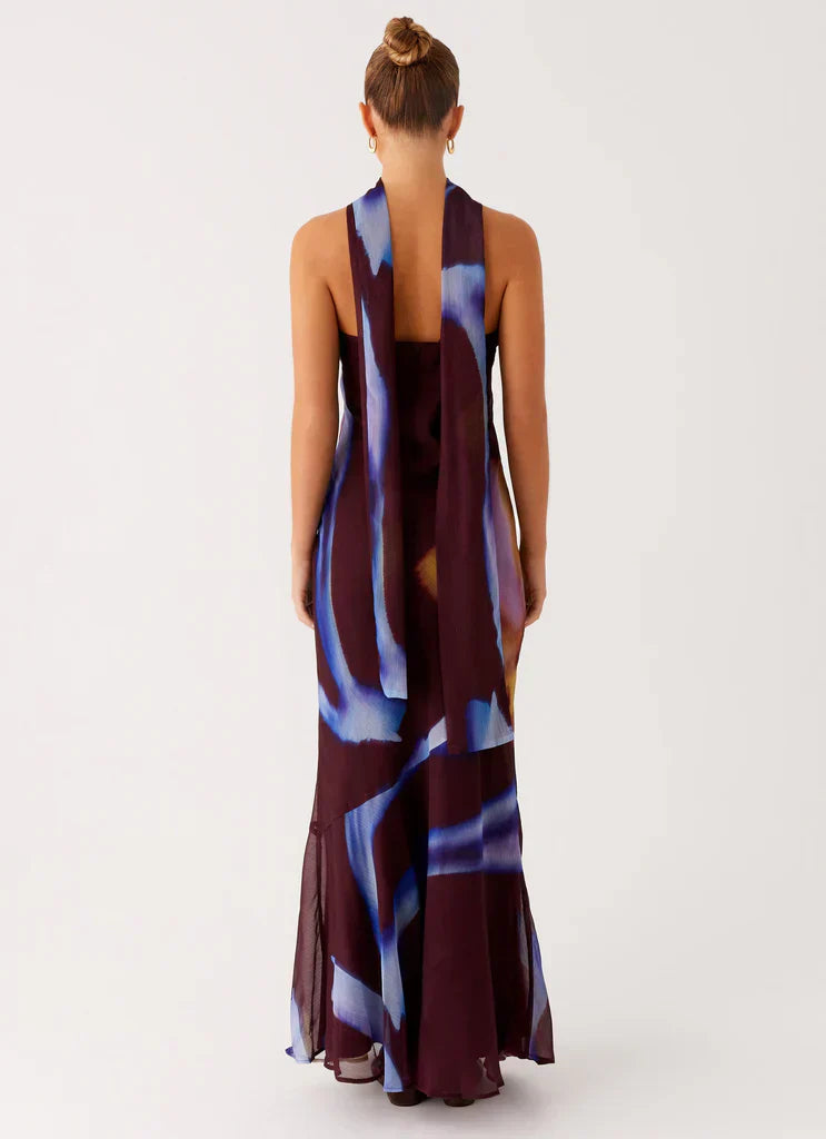 Milava™ | Rina Maxi z Pełnym Podszyciem i Szalem