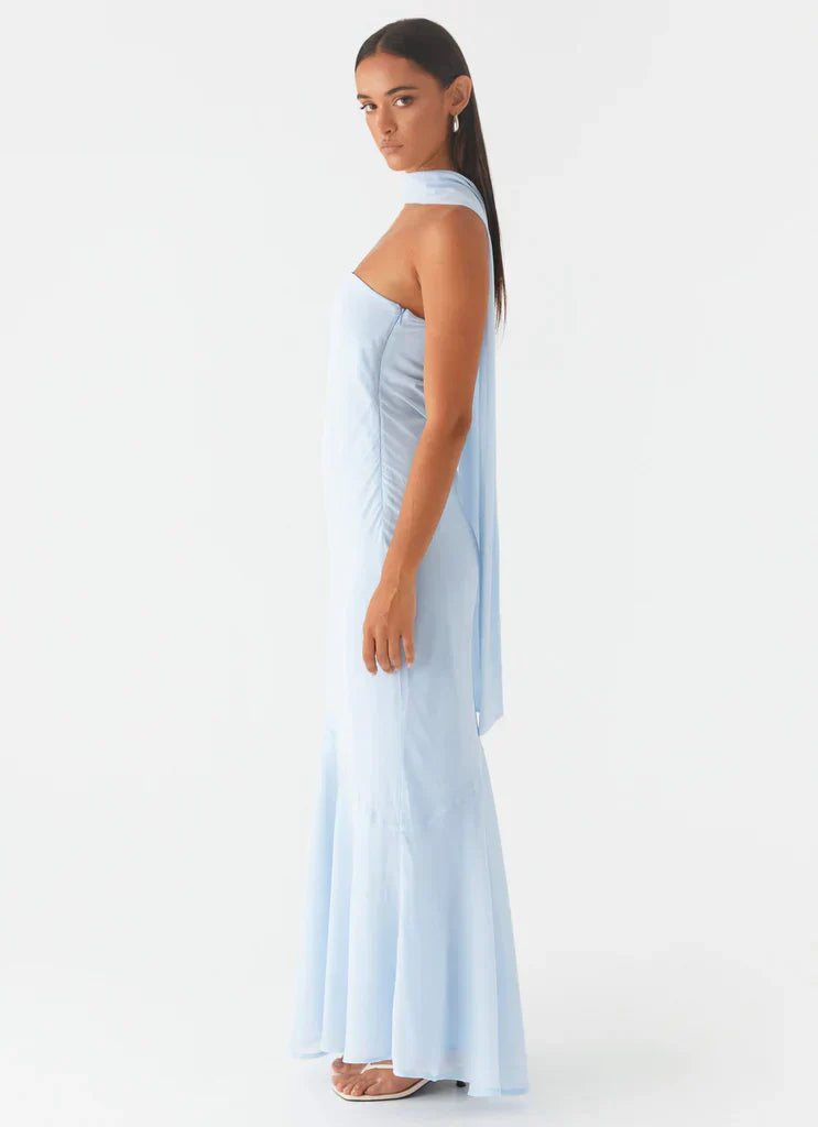 Milava™ | Rina Maxi z Pełnym Podszyciem i Szalem