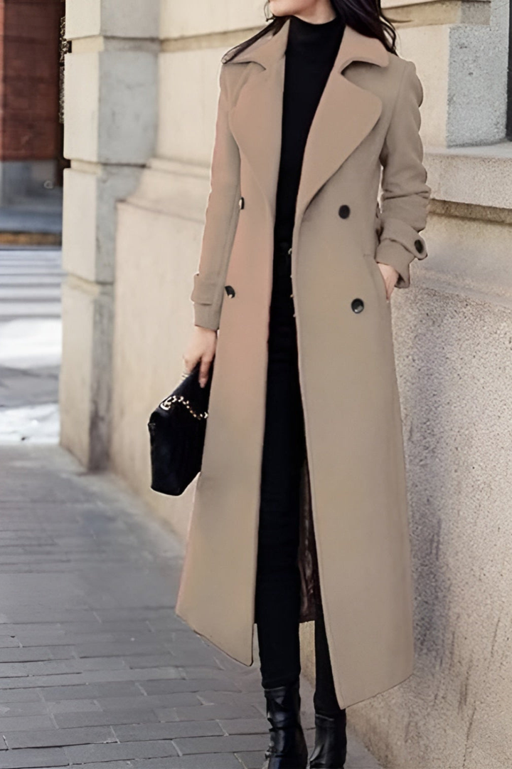 Nadine - Stylowy Trencz Elegancki