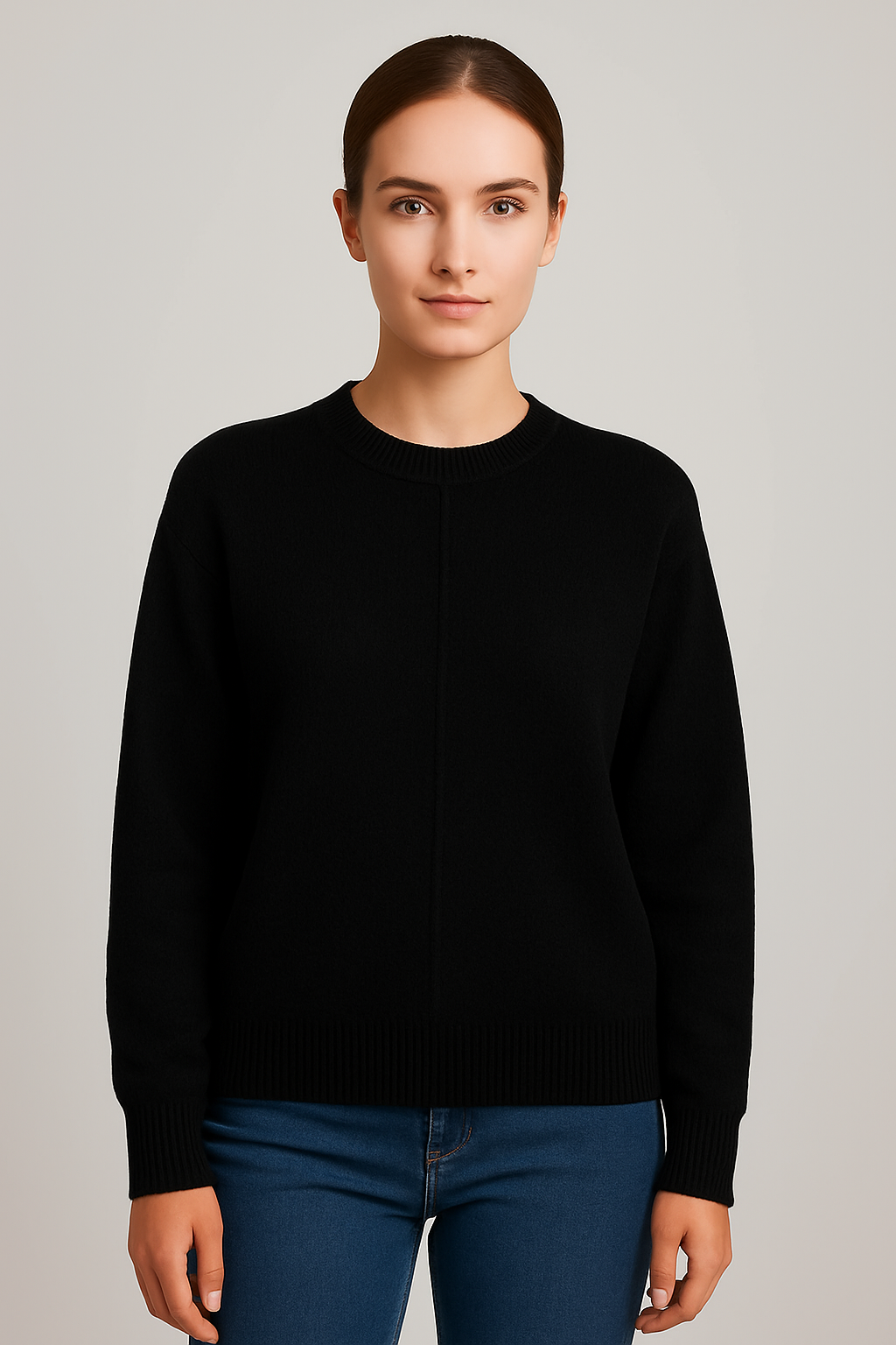 Milava™ Miękki i Klasyczny Sweter Codzienny