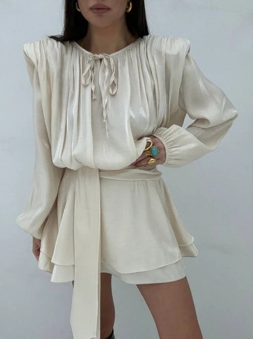 Milava™ | Sukienka satynowa June