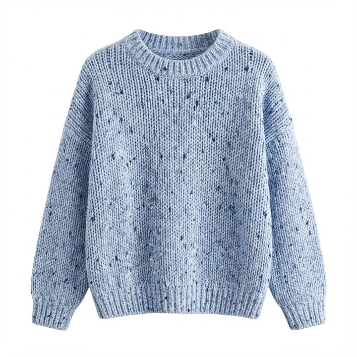 Milava™ Sweter z Długim Rękawem