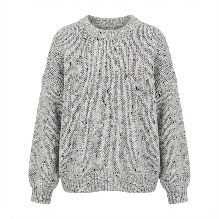 Milava™ Sweter z Długim Rękawem