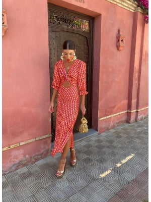 Milava™ | Letnia Sukienka z Wyrazistym Designem