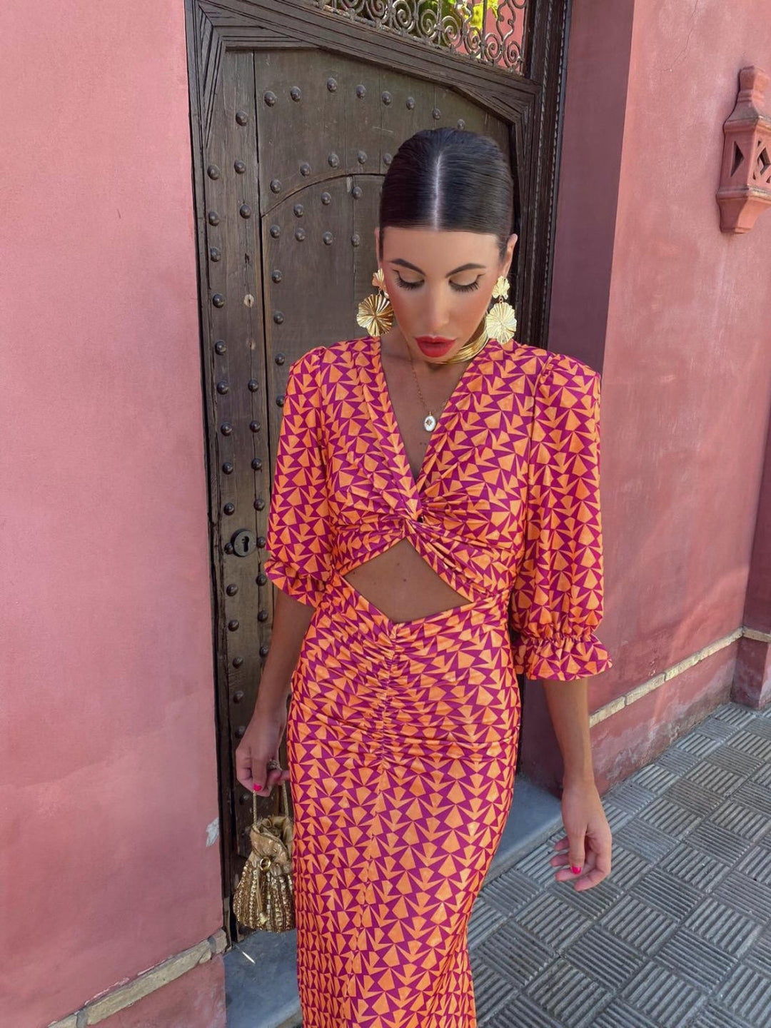 Milava™ | Letnia Sukienka z Wyrazistym Designem