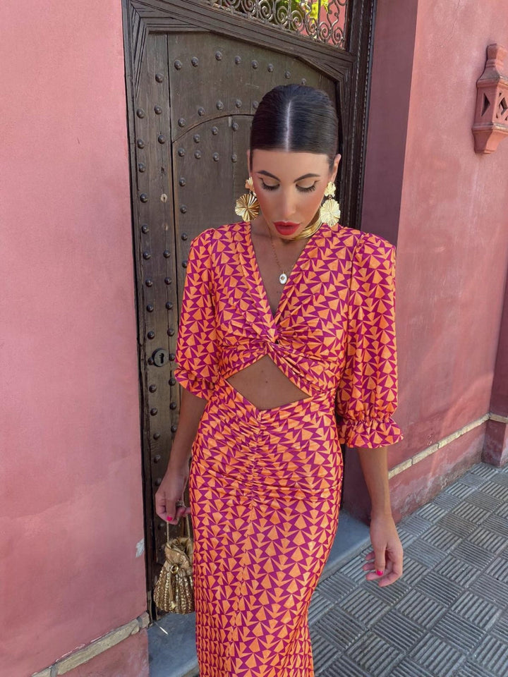 Milava™ | Letnia Sukienka z Wyrazistym Designem