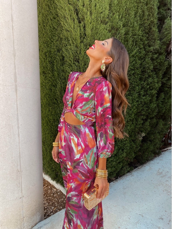 Milava™ | Sukienka z Długim Rękawem