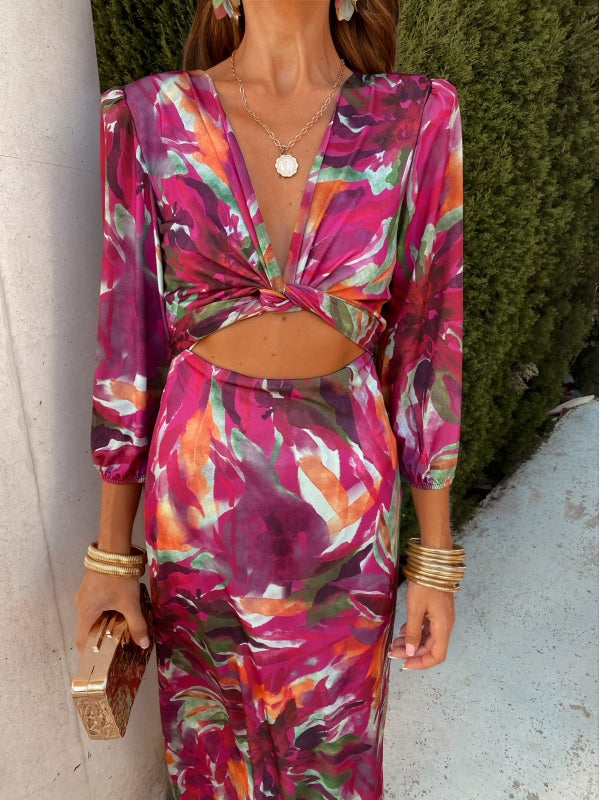 Milava™ | Sukienka z Długim Rękawem