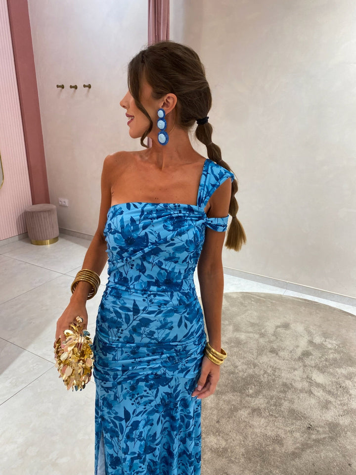 Milava™ | Asymetryczna suknia wieczorowa na jedno ramię