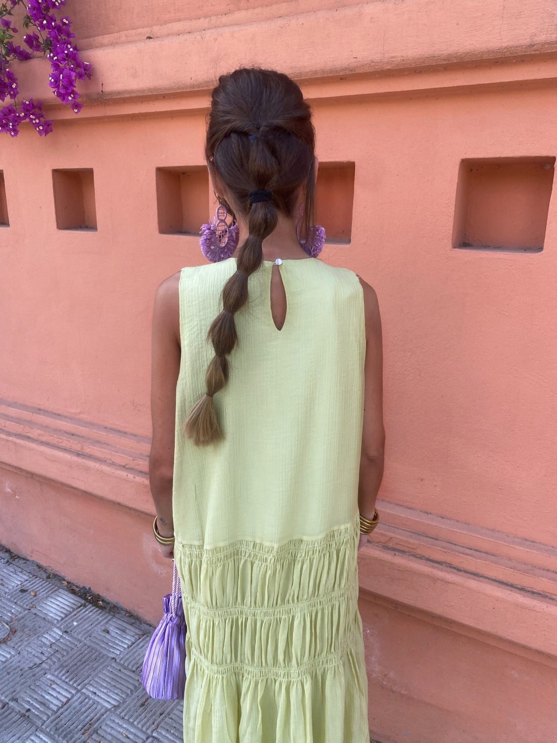 Milava™ | Midi Bezrękawnik Sukienka