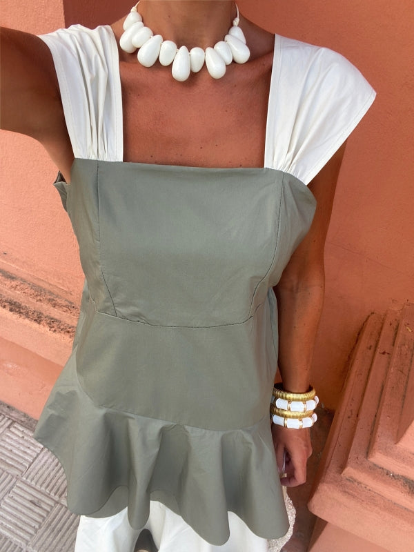 Milava™ | Stylowa Sukienka z Falbanami